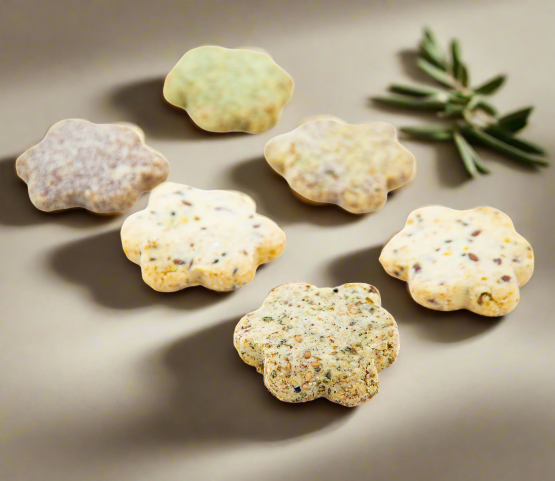 Parmesan shortbread بسكويت الجبنة الإيطالية