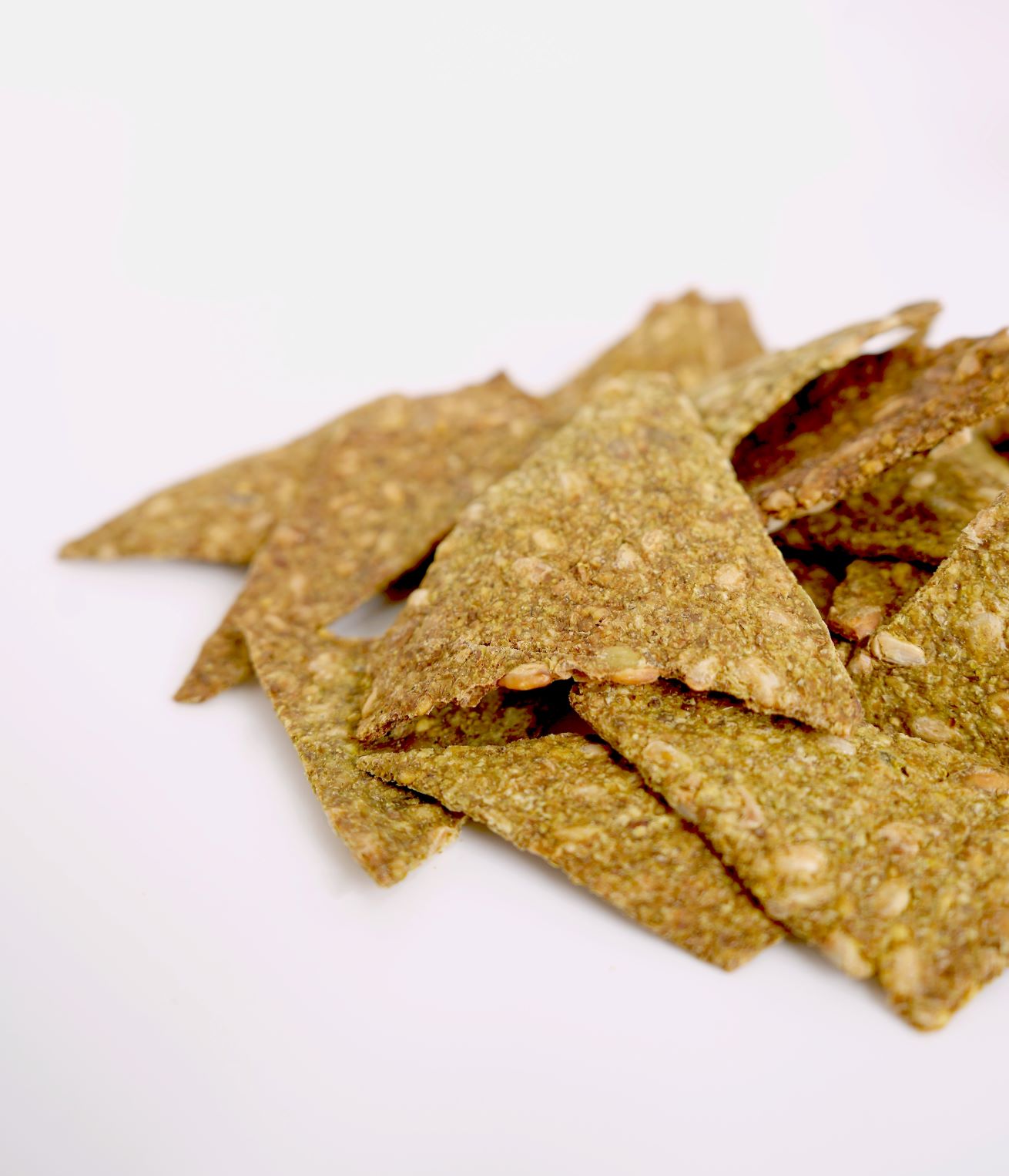 Zaatar vegan crackers  رقائق الزعتر النباتية